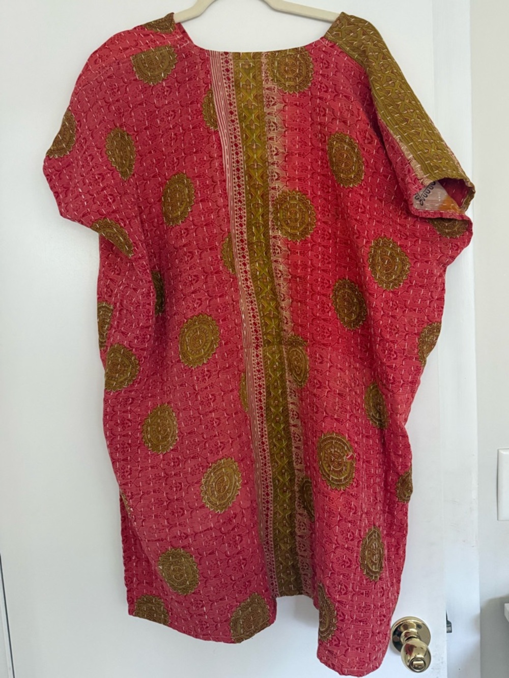 Kantha Long Sleeve Serena Split Top - Picture 2 of 2